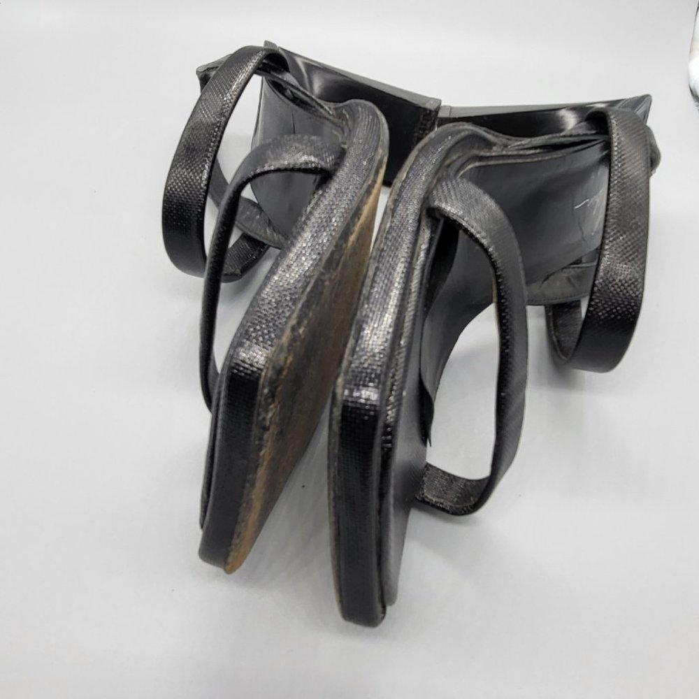 Joan Helpern Y2k Block Heel Sandals - image 6
